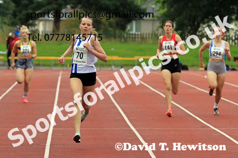 400 metres, 2023 NEGP 5 Monkton, Wed, July 26th. Photo: David T. Hewitson/Sports for All Pics